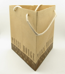 Custom Kraft Tri Tote