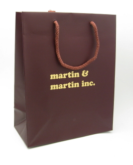 Stock Maroon Matte Euro Shopper