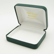 #1B Green Vienna Leather Utuility Box